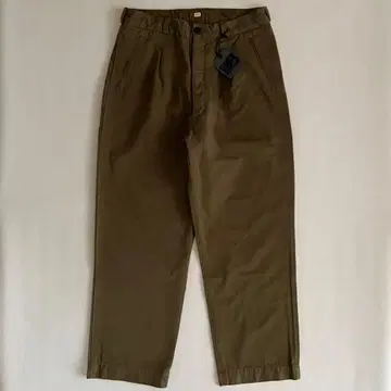 새상품 미사용 OUTIL 우티 치노 팬츠 와이드 팬츠 카키