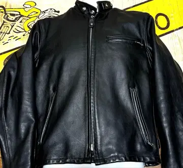 새상품급 schott 641 38인치 싱글 라이더 이너 보아 부착