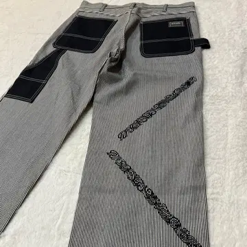 새상품급 일본제 peace maker W38 페인터 팬츠 히코리 데님