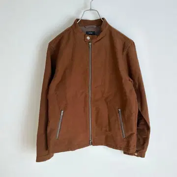 [ 컨디션 최상 ] 빔즈 코튼 몰스킨 싱글 라이더 자켓