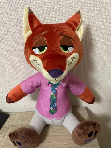 주토피아2 닉 와일드 봉제 인형