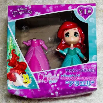 디즈니 프린세스 키라키라큥 체인지 아리엘 옷 갈아입히기 피규어