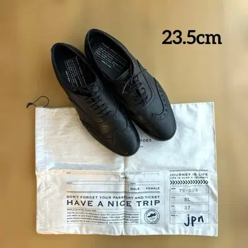 chausser / 쇼세 트래블 슈즈 / 윙팁 레더 슈즈