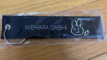 WANDS FC 한정판 FANDS 굿즈 우에하라 다이시 플라이트 택