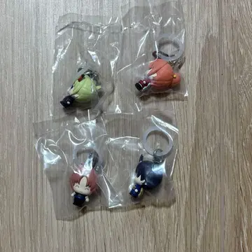 은혼 신극장판 요시와라 대염상 메지루시 액세서리 가챠가챠 4종 세트