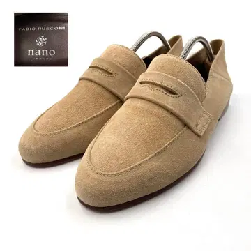 [미사용품] 파비오 루스코니 나노 유니버스 로퍼 스웨이드 40