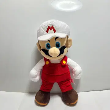 슈퍼 마리오 빅 사이즈 봉제 인형 마리오 화이트