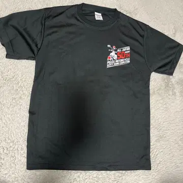 흰색 바이크 대회 T셔츠