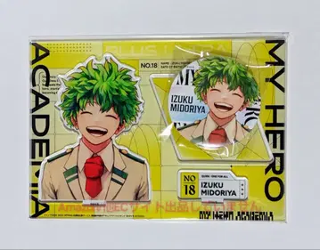 히로아카 점프GIGA 아크릴 스탠드 캔뱃지 세트 미도리야 이즈쿠