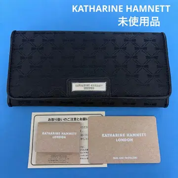 KATHARINE HAMNETT 캐서린 햄넷 장지갑 미사용품
