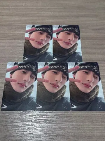 앤톤 RIIZE All of You 회장 한정판 트레이딩 카드 5장