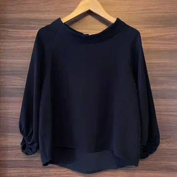 BEATRICE 벌룬 슬리브 백리본 블라우스 38