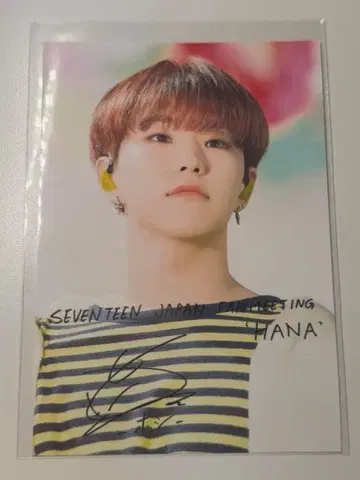 SEVENTEEN 2019 팬미팅 호시 L판 인터넷 프린트