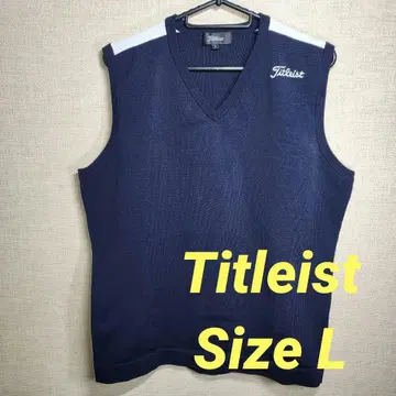 [ 새상품급 ] 타이틀리스트 베스트 L 사이즈 titleist 네이비