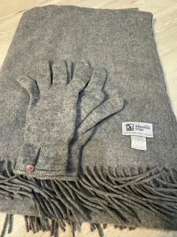 johnstones of elgin 머플러 장갑 캐시미어