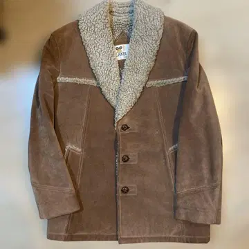 70s Vintage Lakeland Suede Boa Jacket