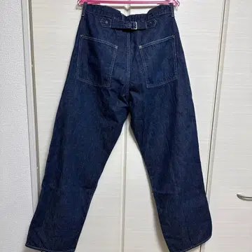 풀카운트 1129 신치 벨트 데님 워크 팬츠 FULLCOUNT