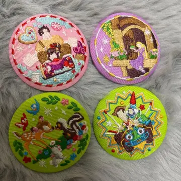 디즈니 자수 캔뱃지 2