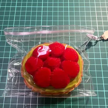 스퀴즈 딸기 타르트(말차) 물감 DIY LaDoDo