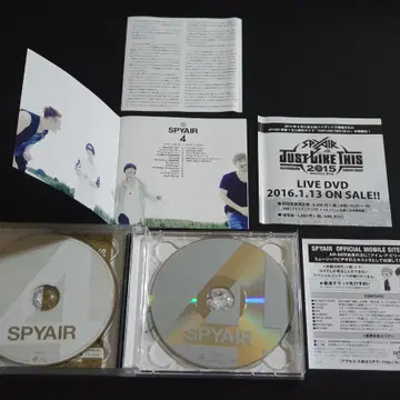 SPYAIR 스파이에어 4집 앨범 4 (CD+DVD) 한정반 | 브랜드 중고거래