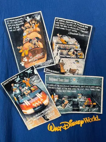 디즈니 빈티지 월드 바케이션 T셔츠 XXL 사이즈 WDW