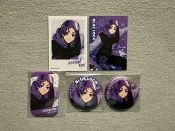 블루 록 레오 중국 한정판 스노우보드 캔뱃지 폴라로이드