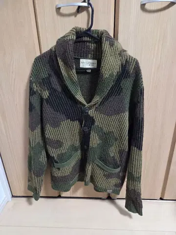 랄프 로렌 데님 앤 서플라이 숄카라 가디건