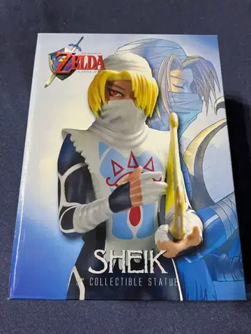 한정판 젤다의 전설 피규어 시크 시간의 오카리나 FIRST4FIGURES