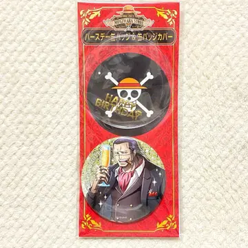 크로커다일 벌스데이 캔뱃지 커버 원피스 ONE PIECE