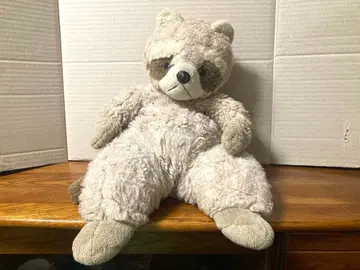 80년대 빈티지 ORIENTAL TOY 너구리 봉제 인형 당시 물품