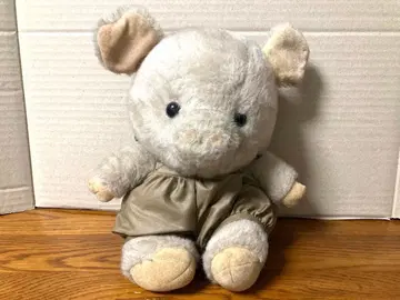 80년대 빈티지 돼지 봉제 인형 23cm 레트로 쇼와 당시 물품