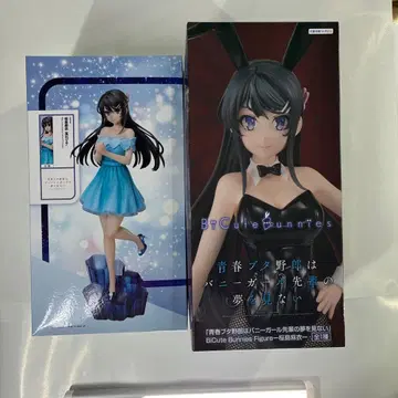 청춘 돼지 녀석 사쿠라지마 마이 피규어 2개 세트