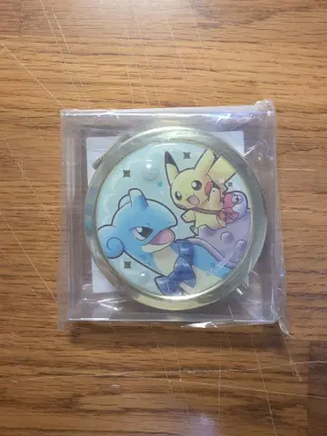 포켓몬 센터 라프라스 타고 컴팩트 거울 피카츄