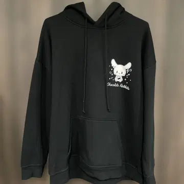 쵸코라비 후드티 블랙 프리 사이즈