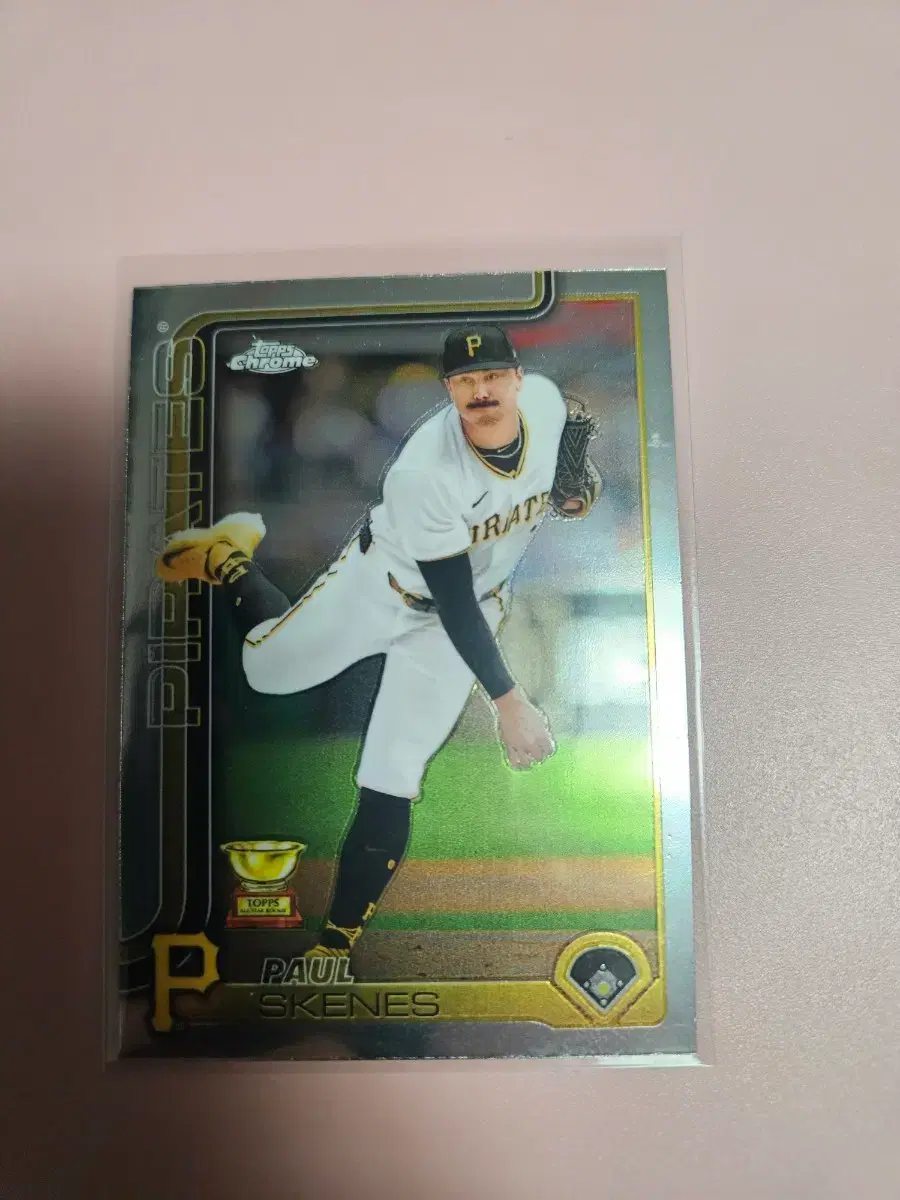 피츠버그)폴 스킨스 2025 Topps Chrome base 카드