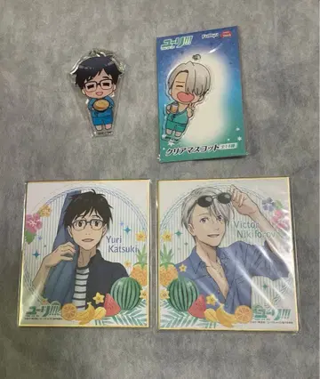 유리 온 아이스 Yuri!!! on ICE 색지 아크릴 참