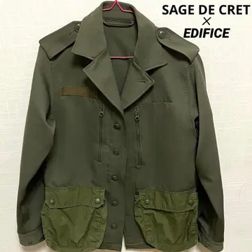 SAGE DE CRET x EDIFICE 별주 F-1 밀리터리 자켓