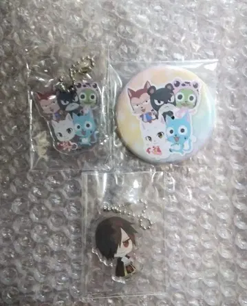 페어리 테일 후와포니 캔뱃지 아크릴 키링 로그, 시크릿