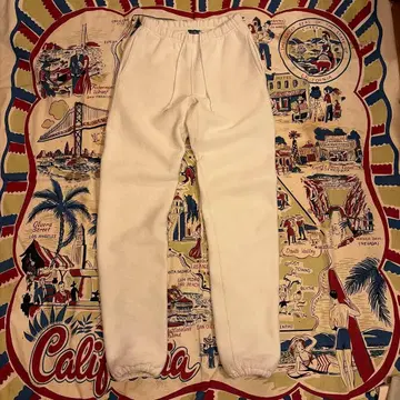 CAMBER 캠버 USA제 크로스 니트 스웨트 팬츠 속기모