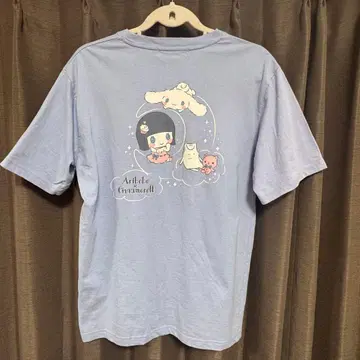 야바이T셔츠야상 산리오 콜라보 T셔츠 아리보보 러버밴드 세트