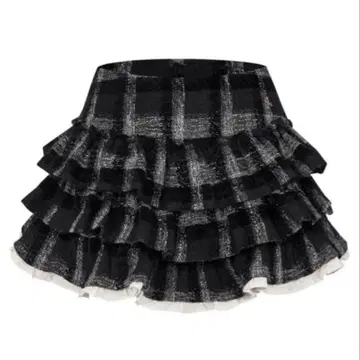 ANDWANG 참 프릴 퀼로트 미니 스커트 S