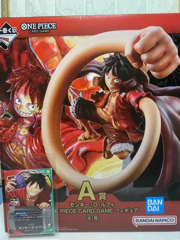 원피스 몽키 D 루피 A상 프로모 카드 세트