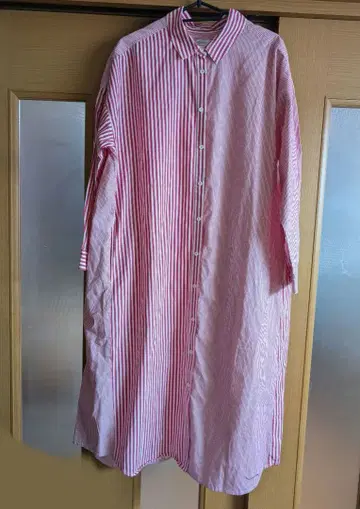 새상품 niko and - 니코앤드 ST 콤보 셔츠 롱 원피스