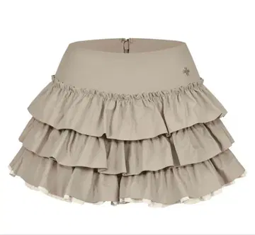 andwang Charm Frill Culotte Mini Skirt