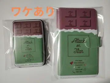 진격의 거인 수첩형 스마트폰 케이스 카드 케이스 세트