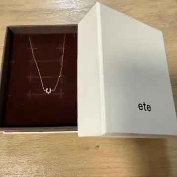 ete 팔찌 다이아몬드 말굽