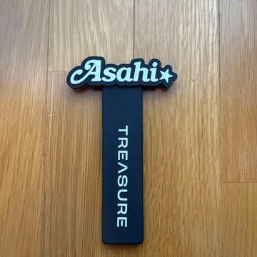 treasure 아사히 부채 그립 팬 콘