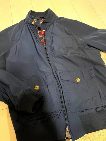 BARACUTA VANS 콜라보 G9 바라쿠타 탄력 해링턴 자켓 M