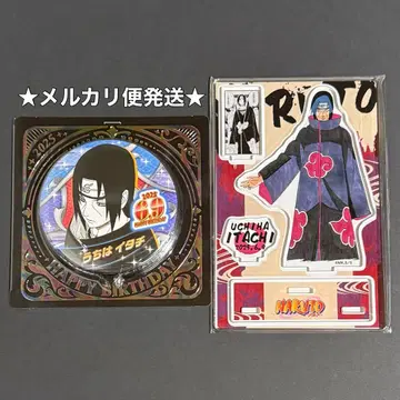 NARUTO 생일 2025 캔뱃지 명장면 디오라마 피규어 이타치