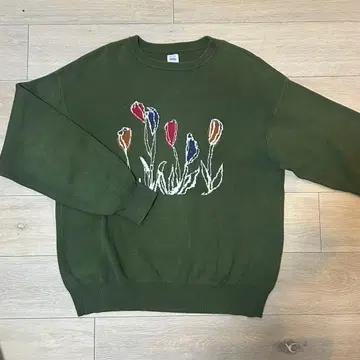 ciatre flower knit 플라워 니트 스웨터